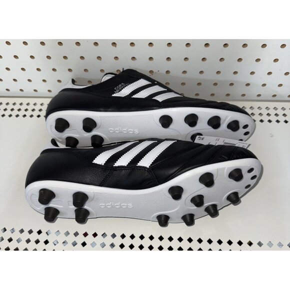 Adidas Copa Mundial FG Mens Leather Soccer Cleats Size 10.5 Black White 015110 - Picture 5 of 9